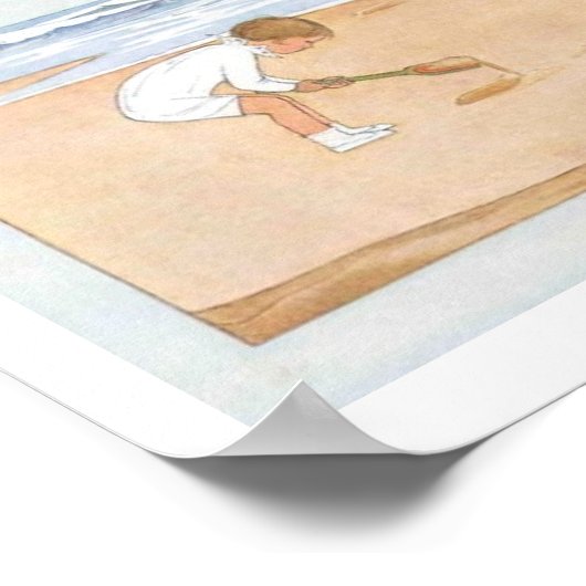 Das Meer Poster (Ecke)