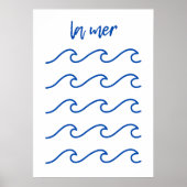 Das Meer Poster (Vorne)