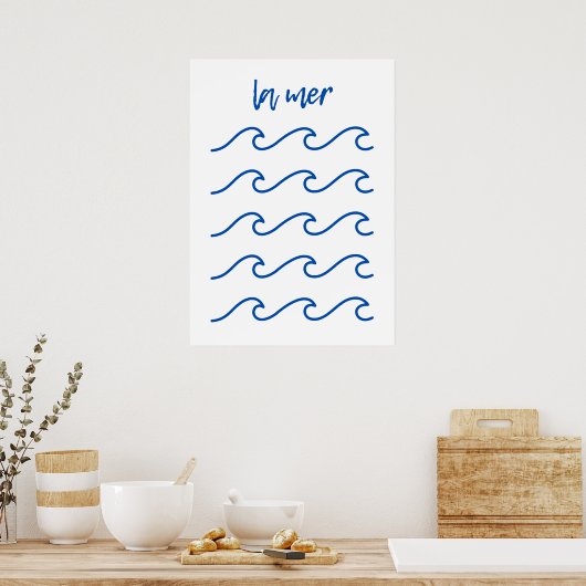 Das Meer Poster (Küche)
