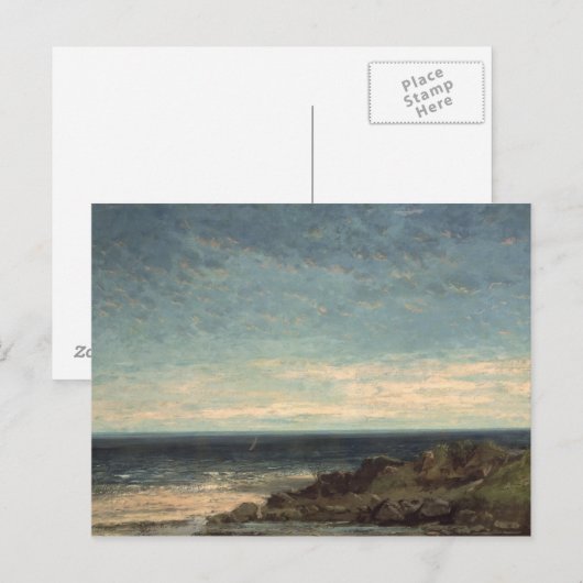 Das Meer Postkarte (Vorne/Hinten)