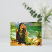 Das Meer ruft Postkarte (Stehend Vorderseite)