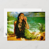 Das Meer ruft Postkarte (Vorne/Hinten)