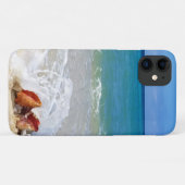 Das Meer schwimmt über Muschelfotografie Case-Mate iPhone Hülle (Rückseite (Horizontal))