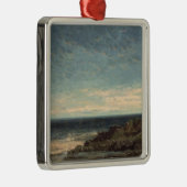 Das Meer Silbernes Ornament (Rechts)