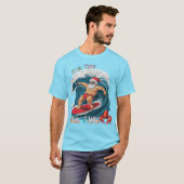 Das Meer-Sonne - Surfen im Santa T-Shirt (Vorne ganz)