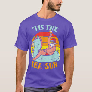 Das Meer Sun Santa Unicorn Float Summer Christm T-Shirt