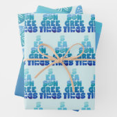 Das Meer und die Gruß Geschenkpapier Set (Beispiel)