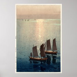 Das Meer von Hiroshi Yoshida Poster