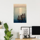 Das Meer von Hiroshi Yoshida Poster (Heimbüro)
