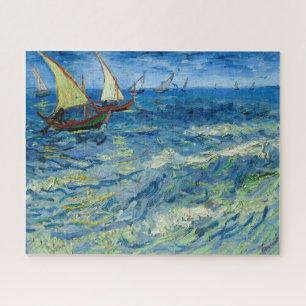 Das Meer von Saintes-Maries von Vincent van Gogh Puzzle