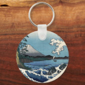 Das Meer vor Satta in der Provinz Suruga, Hiroshig Schlüsselanhänger (Vorderseite)