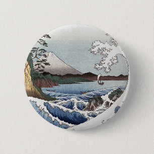Das Meer weg von Satta Knopf Button