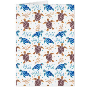 Das Meeresschildkröte-Muster