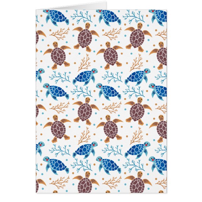 Das Meeresschildkröte-Muster (Vorne)
