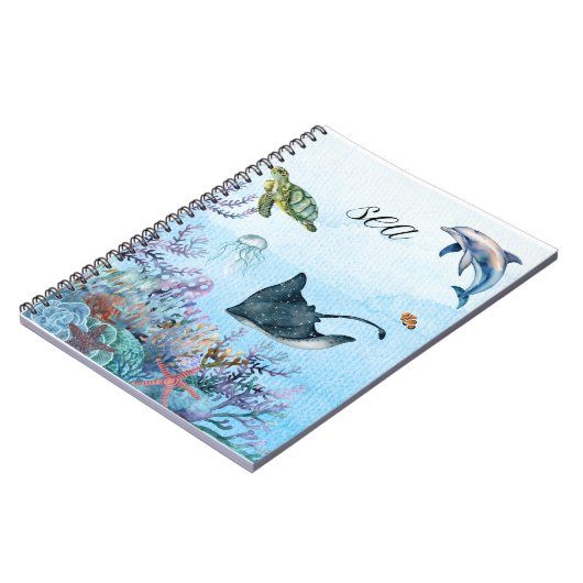 Das Meerheft Notizblock (Linke Seite)