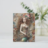 Das Meerjungkind Postkarte (Stehend Vorderseite)