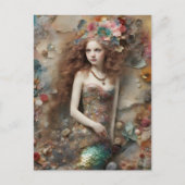 Das Meerjungkind Postkarte (Vorderseite)