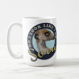 Das Meerkat mit Haltung Becher Kaffeetasse