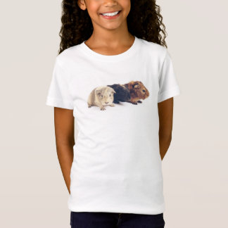 Das Meerschweinchen-T-Shirt des kleinen Mädchens T-Shirt