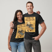 Das Meh-lichste Leben leben T-Shirt (Unisex)