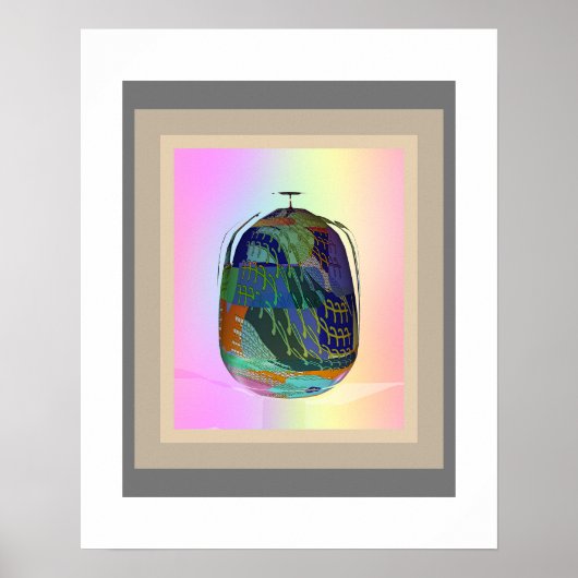 Das mehrfarbige JAR-Poster + Einsteckmatte Poster (Vorne)