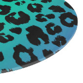 Das mehrfarbige Leopard-Design 6 Schneidebrett (Ecke)