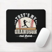 Das meine Großmutter da draußen Baseball Großmutte Mousepad (Mit Mouse)