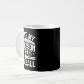 Das meine Großmutter sagte Baseball-Zitat Sayin Kaffeetasse (Vorderseite Links)