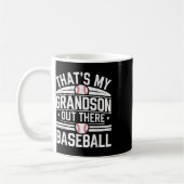 Das meine Großmutter sagte Baseball-Zitat Sayin Kaffeetasse (Links)