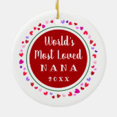 Das meiste geliebte Nana-, Mimi oder Keramikornament (Hinten)