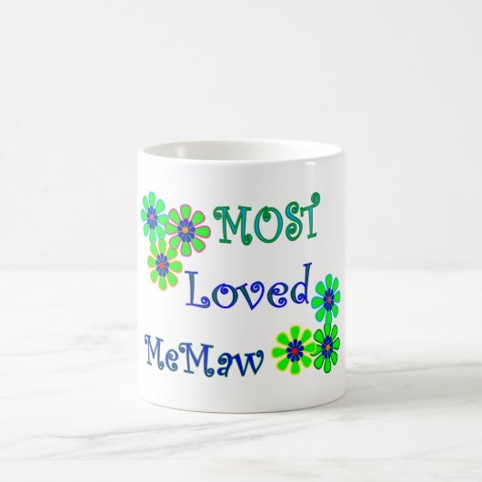 "Das meiste Geschenke geliebter MeMaw" Mutter Kaffeetasse (Mittel)