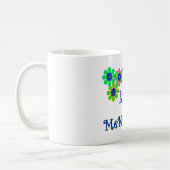 "Das meiste Geschenke geliebter MeMaw" Mutter Kaffeetasse (Links)