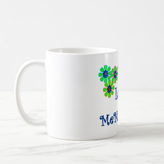 "Das meiste Geschenke geliebter MeMaw" Mutter Kaffeetasse (Links)