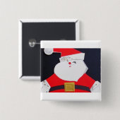 Das meiste schöne Vintage Weihnachten Sankt Button (Vorne & Hinten)