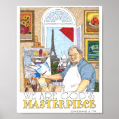 Das Meisterposter Gottes Poster (Vorne)