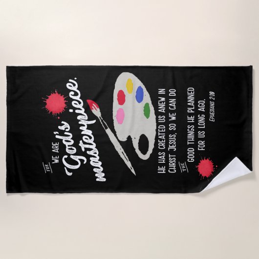 Das Meisterwerk des Gottes Strandtuch (Vorderseite)