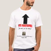 Das Meisterwerk des Gottes T-Shirt (Vorderseite)