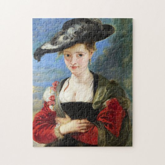 Das Meisterwerk StrohhutPeter Paul Rubens Puzzle (Vertikal)