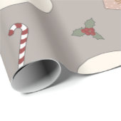 Das Melanin Tho® Black Santa Vintage Weihnachten Geschenkpapier (Rolleneckpunkt)