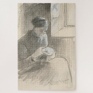 Das Menetekel von Camille Pissarro Puzzle