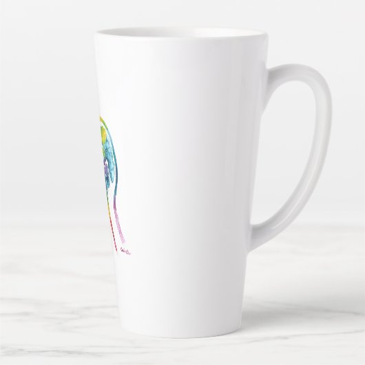 Das menschliche Gehirn Milchtasse (Rechts)