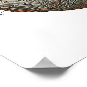 Das menschliche Herz Poster (Ecke)