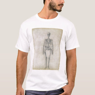 Das menschliche Skelett, vorhergehende Ansicht, T-Shirt