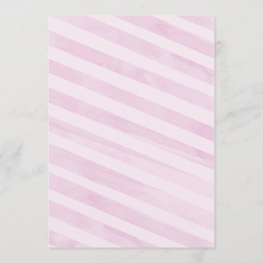 Das Menü, zum des Babys zusammenzubringen Menükarte (Rückseite)