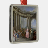 Das Menuett Ornament Aus Metall (Rechts)