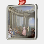 Das Menuett Ornament Aus Metall (Links)
