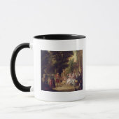 Das Menuett unter der Eiche, 1787 Tasse (Links)