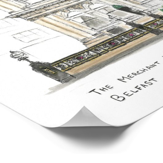 Das Merchant Hotel Belfast Poster (Ecke)