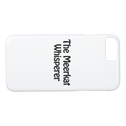 das Merkatflüstern Case-Mate iPhone Hülle (Rückseite (Horizontal))