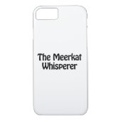 das Merkatflüstern Case-Mate iPhone Hülle (Rückseite)